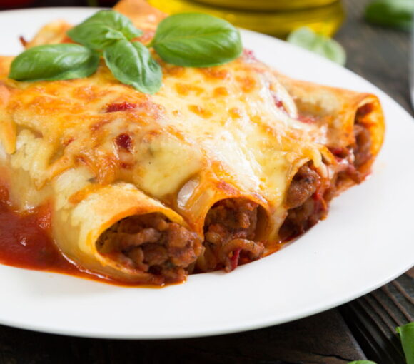 Ground Beef Cannelloni