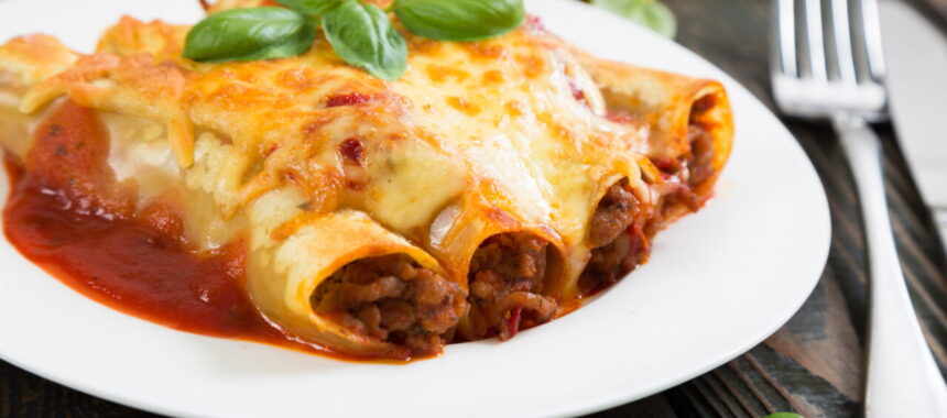 Ground Beef Cannelloni