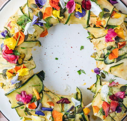 Soft Crown with Zucchini and Buckwheat