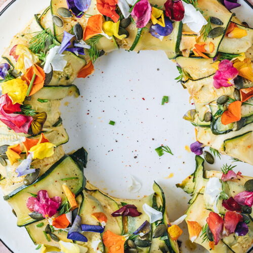 Soft Crown with Zucchini and Buckwheat