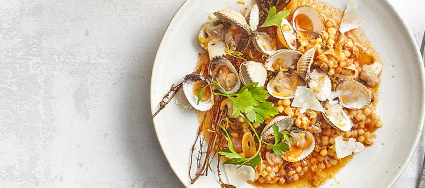 Fregola Sarda with Clams