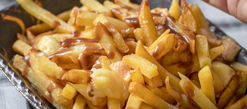 Maroilles Cheese Fries with Beer