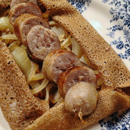 Breton-Style Sausage Galette