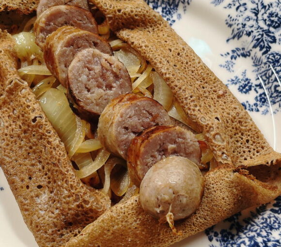 Breton-Style Sausage Galette