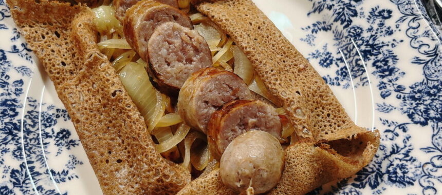 Breton-Style Sausage Galette