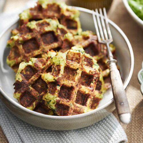 Herbed Potato Waffles