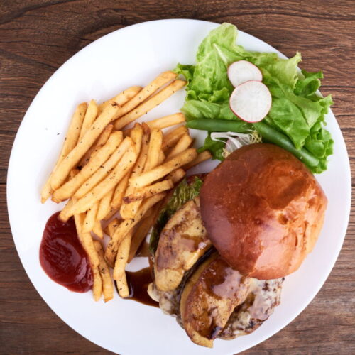 Foie Gras Hamburger