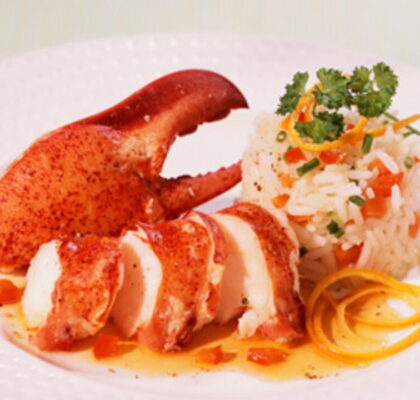 Lobster with Orange Zest