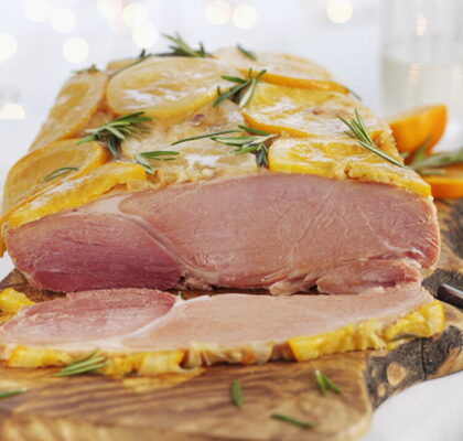 Ham with Orange and Rosemary