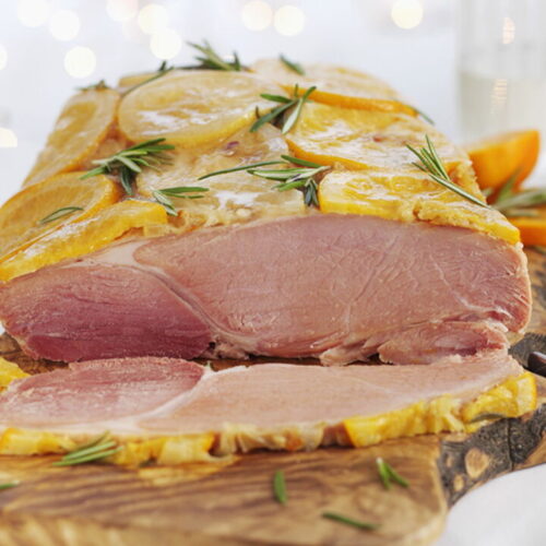 Ham with Orange and Rosemary