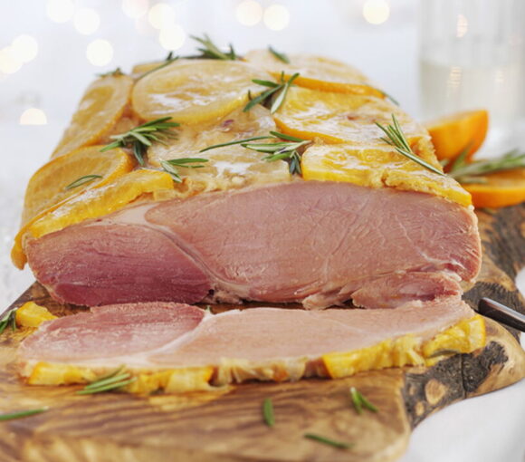 Ham with Orange and Rosemary