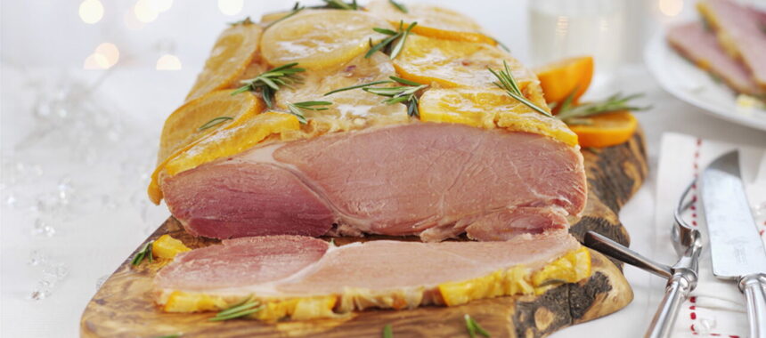 Ham with Orange and Rosemary