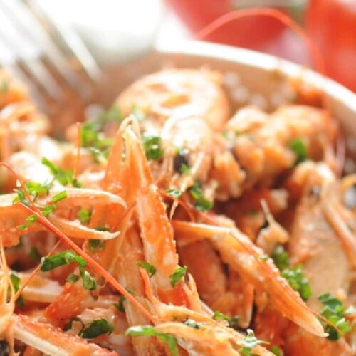 American-style langoustines