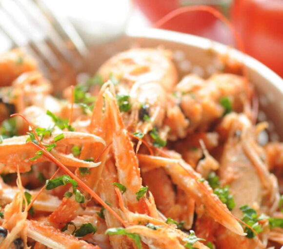 American-style langoustines