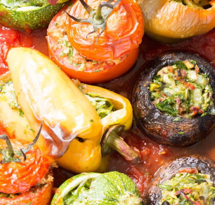 Stuffed Vegetarian Vegetables