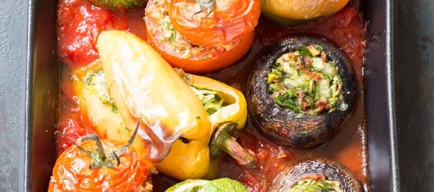 Stuffed Vegetarian Vegetables