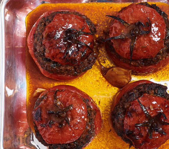 Jean-François Piège's Stuffed Tomatoes