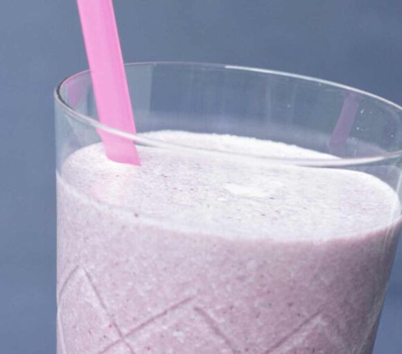 Blackberry Banana Milkshake