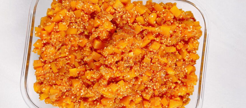 One Pan Quinoa with Squash