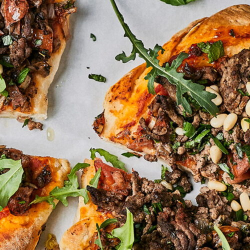 Ground Beef Pizza