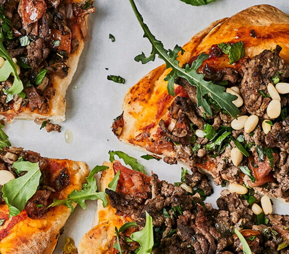 Ground Beef Pizza