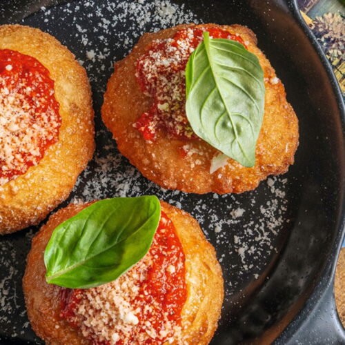 Spicy Fried Pizzettas