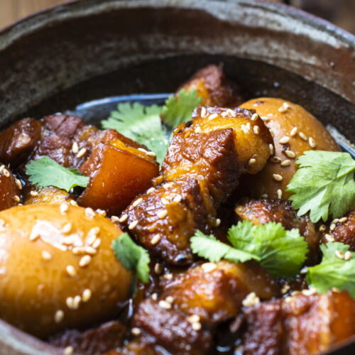 Caramelized Pork Belly with Chinese Five Spices