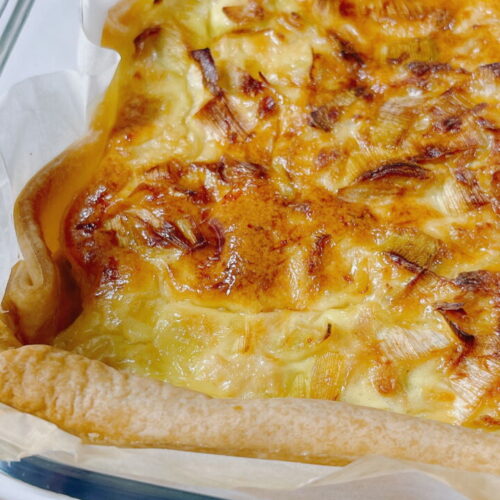 Leek and Tuna Quiche