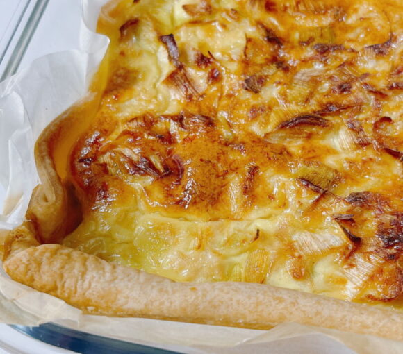 Leek and Tuna Quiche