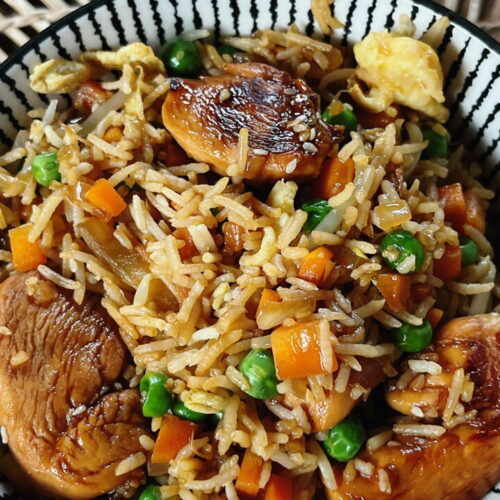 Chicken Teriyaki Fried Rice