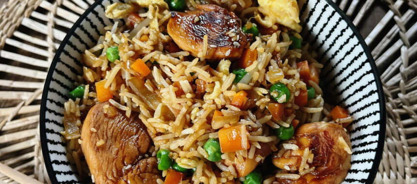 Chicken Teriyaki Fried Rice