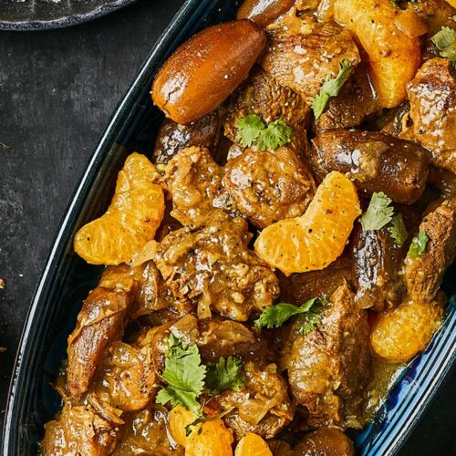 Beef Tagine with Clementines