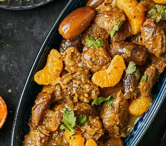 Beef Tagine with Clementines