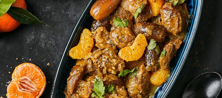 Beef Tagine with Clementines