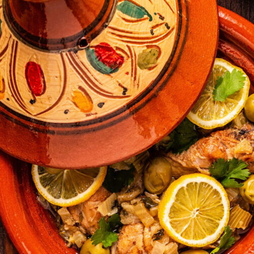 Moroccan Traditional Chicken Tagine