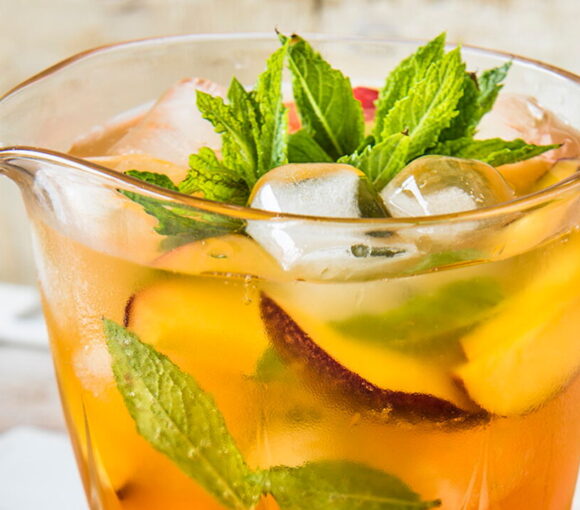 Iced Nectarine Tea