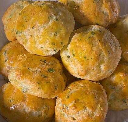 Gougères with Escargot Butter