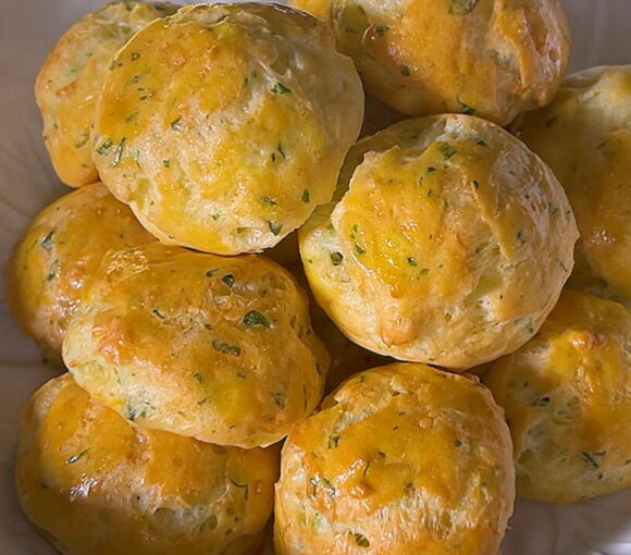 Gougères with Escargot Butter