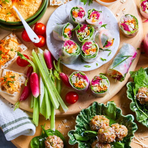 Asian Appetizer Board