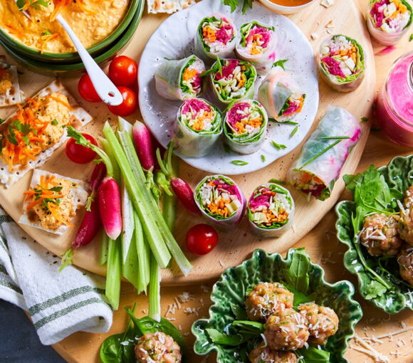 Asian Appetizer Board