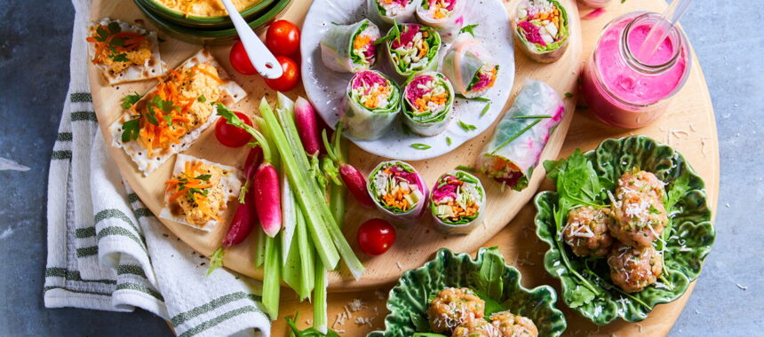 Asian Appetizer Board