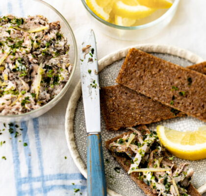 Sardine Rillettes with Seaweed and Lemon