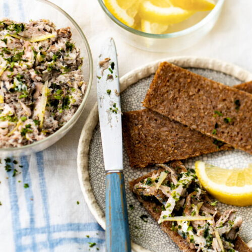 Sardine Rillettes with Seaweed and Lemon