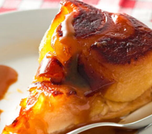 Tarte Tatin with Caramel Sauce